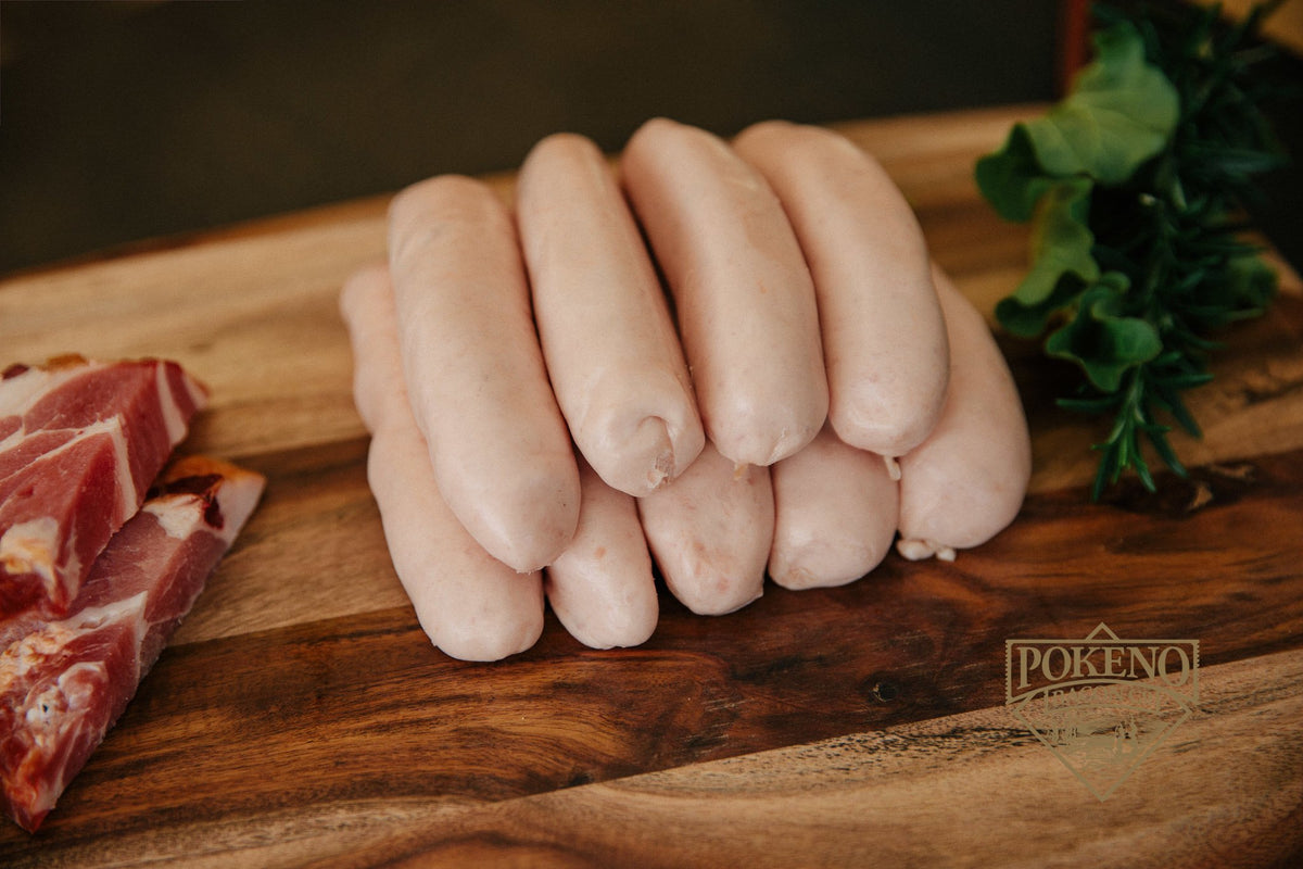Pork & Bacon Sausages Pokeno Bacon Butchery Pokeno Bacon NZ